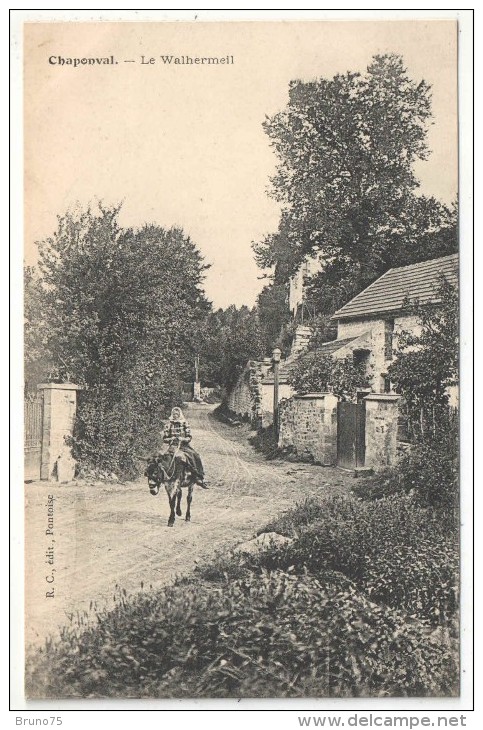 95 - CHAPONVAL - Le Walhermeil - Auvers Sur Oise