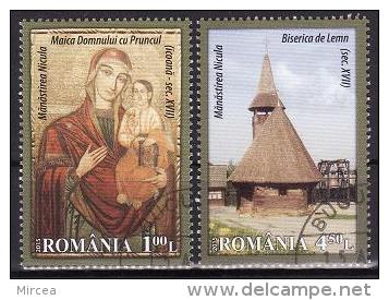 Roumanie 2015 - Monastere Nicula 2v. Obliteres - Used Stamps