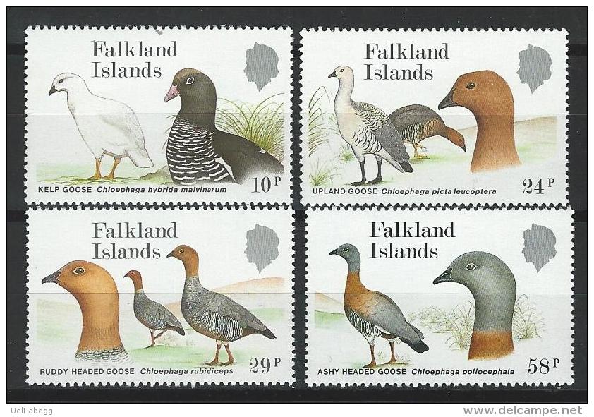 Falkland Mi 480-83, SG 559-62 ** MNH - Oies