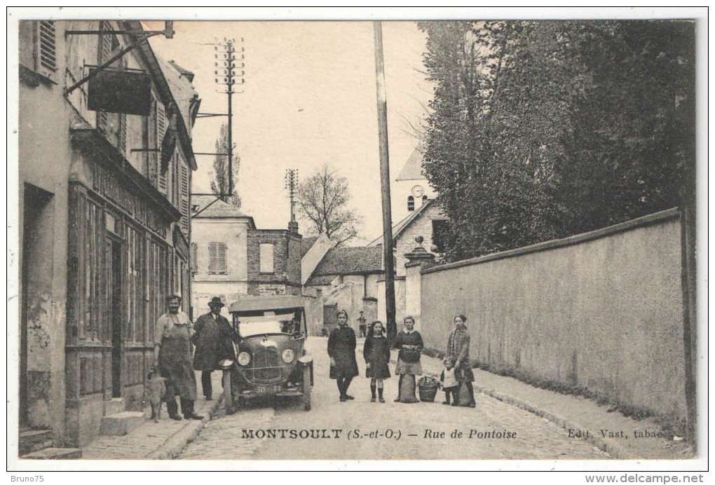 95 - MONTSOULT - Rue De Pontoise - Montsoult