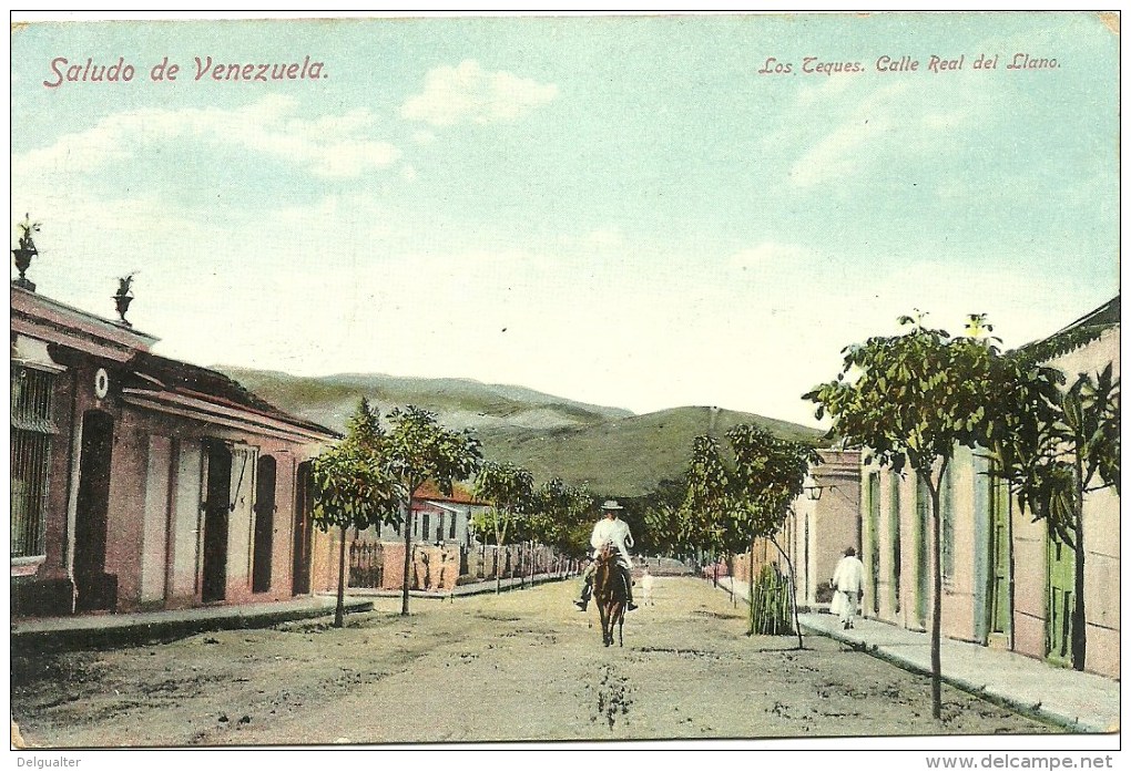 Saludo De Venezuela - Los Teques - Calle Real Del Llano - Venezuela