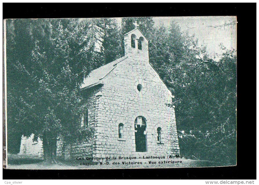 06 LANTOSQUE Granges De La Brasque, Chapelle Notre Dame Des Victoires, Ed Gargano, 191? - Lantosque