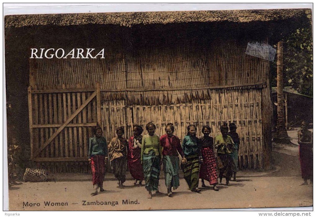 MORO WOMEN.- ZAMBOANGA MIND - Filipinas