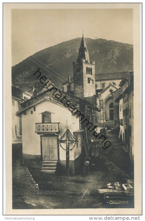 Orsieres - Foto-AK 20er Jahre - Edition Maurice Rausis-Vernay Orsieres - Rückseite Beschrieben 1929 - Orsières