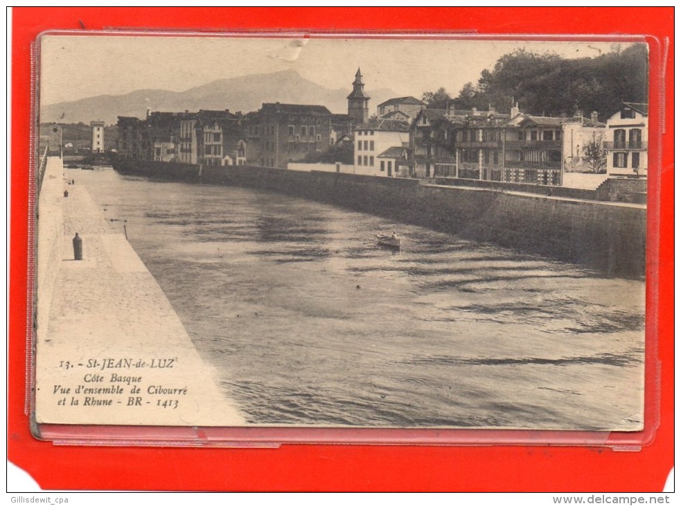 - CIBOURE C/ Hendaye - Vue D'ensemble Et La Rhune - Ciboure