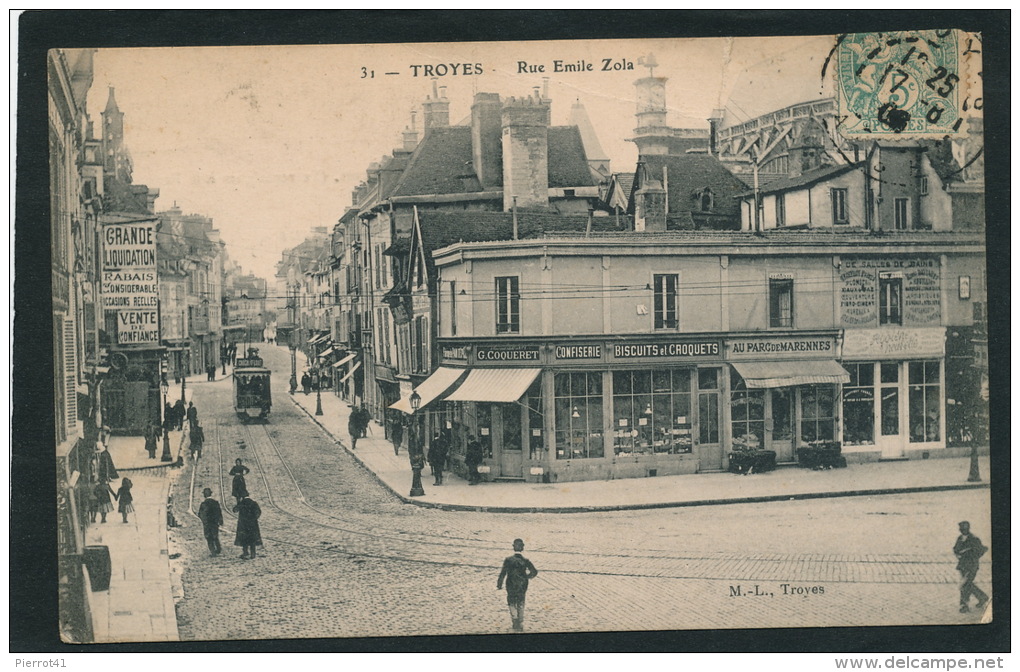 TROYES - Rue Emile Zola - Troyes