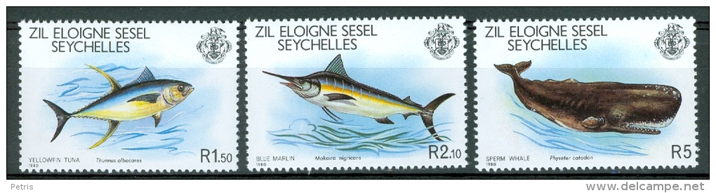Zil Elwannyen Sesel Seyshelles 1976 Fish  MNH** - Lot. 4091 - Seychelles (1976-...)