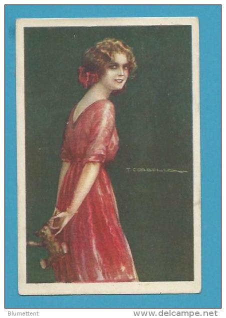 CPA 357-5 - Art Nouveau Art Déco Jeune Femme Ourson Teddy Illustrateur Italien CORBELLA - Corbella, T.