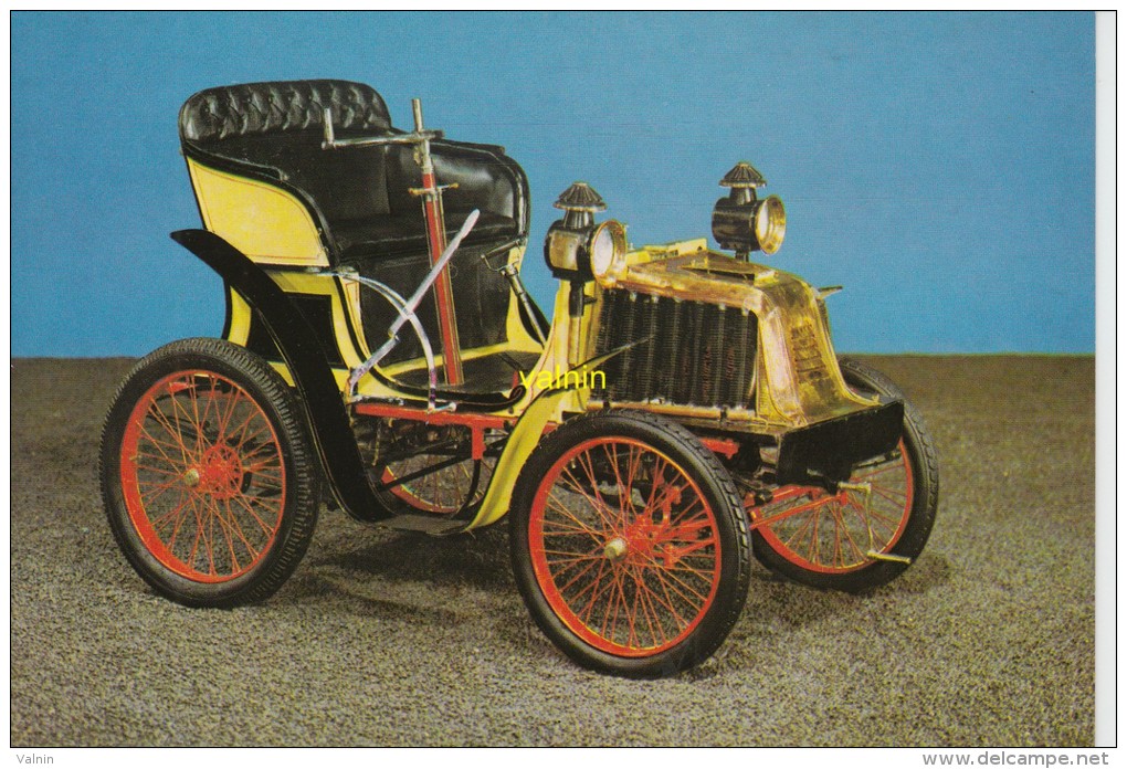 Renault Voiturette 2 Places 1899 Moteur Avant De Dion- Bouton - Taxi & Carrozzelle