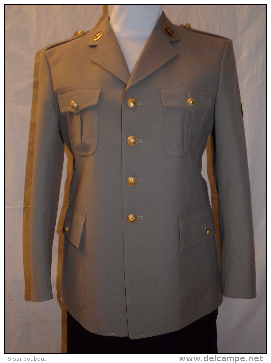 VESTE MILITAIRE ARMÉE DE TERRE FRANCAISE (ADJUDANT) - FRENCH ARMY JACKET MILITARY LAND (WARRANT) - Uniformes