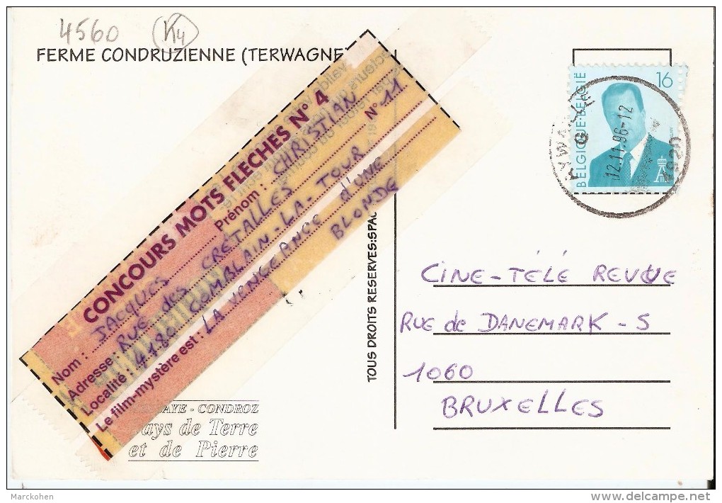 Terwagne (4560) : Ferme Condruzienne - Illustration Moderne. CPSM. - Clavier