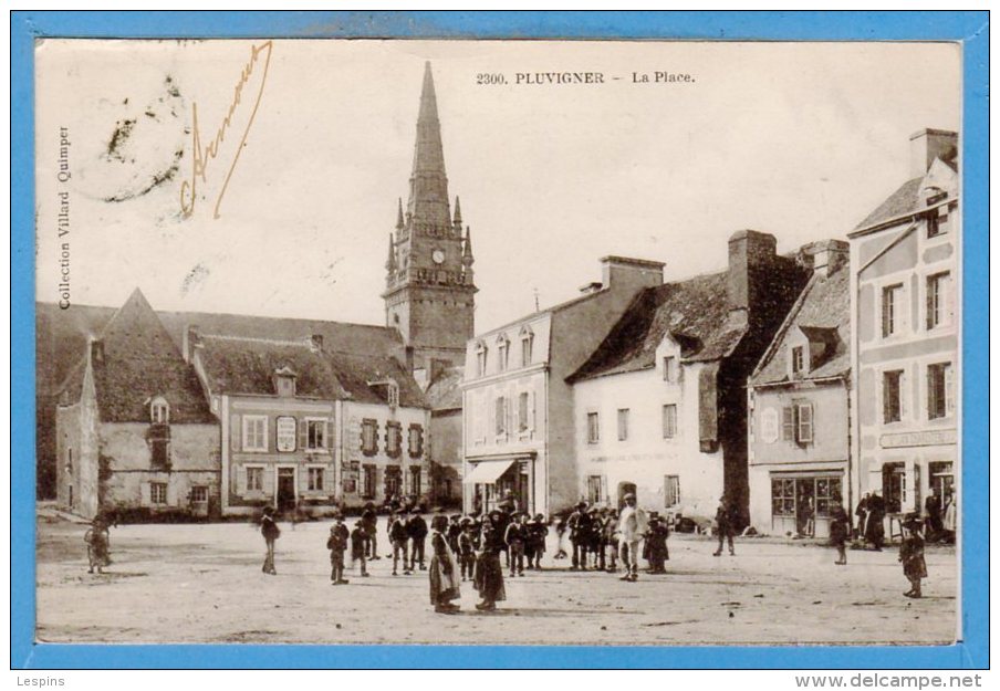 56 - PLUVIGNER -- La Place - Pluvigner