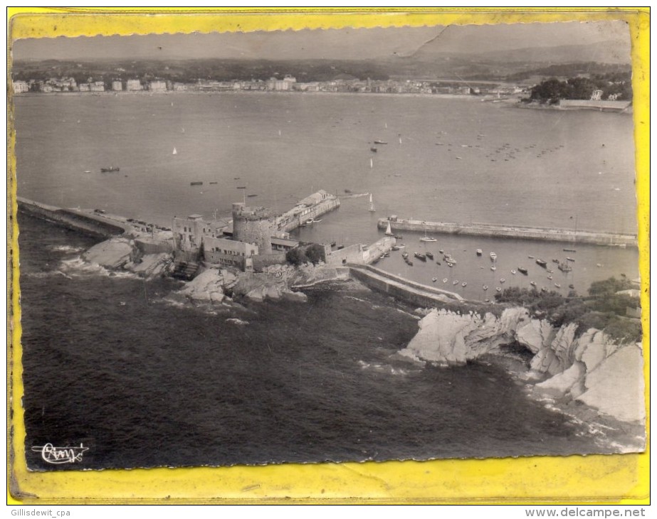 - CIBOURE C/ Hendaye - SOCOA - Vue Aérienne  Sur Le Port Et Dans Le Fond,Saint Jean De Luz - Ciboure