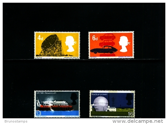 GREAT BRITAIN - 1966  TECHNOLOGY   PHOSPHOR  SET  MINT NH - Nuovi