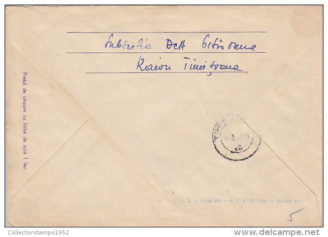 31190- BUSS, BUCHAREST STAVROPOLEOS STREET, COVER STATIONERY, 1960, ROMANIA - Bus