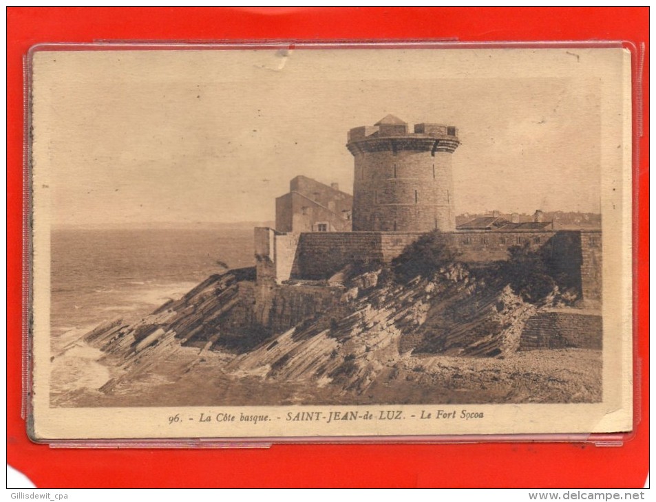 - CIBOURE C/ Hendaye - SOCOA -   Le Fort Socoa - Ciboure