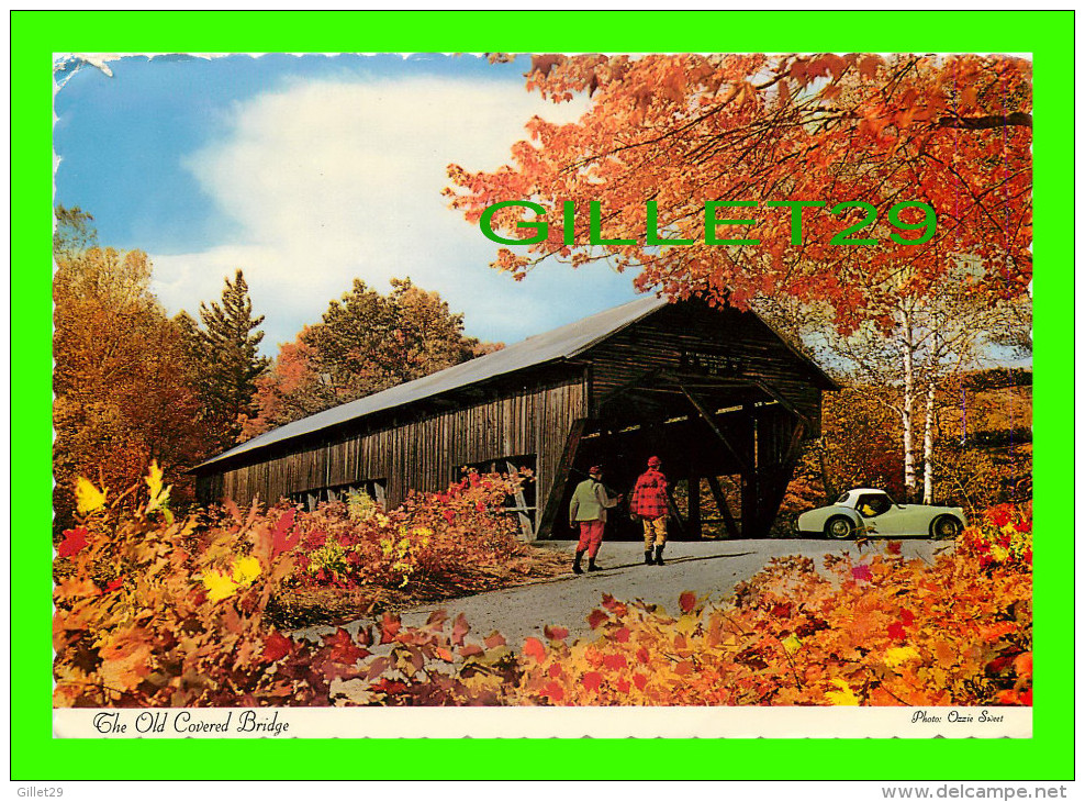 PONT COUVERT - ST-FERDINAND, QUÉBEC - ANIMÉE VIEILLE AUTO SPORT - CIRCULÉE EN 1988 - - Ponts