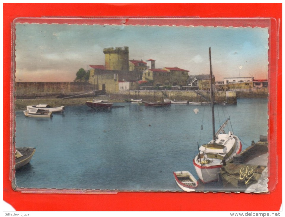 - CIBOURE C/ Hendaye - SOCOA -   Le Fort Et Le Port - Ciboure