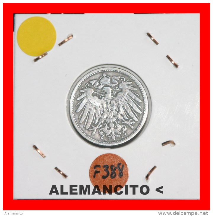 ALEMANIA -  IMPERIO  -  DEUTSCHES REICH  -  1890-A - 5 Pfennig