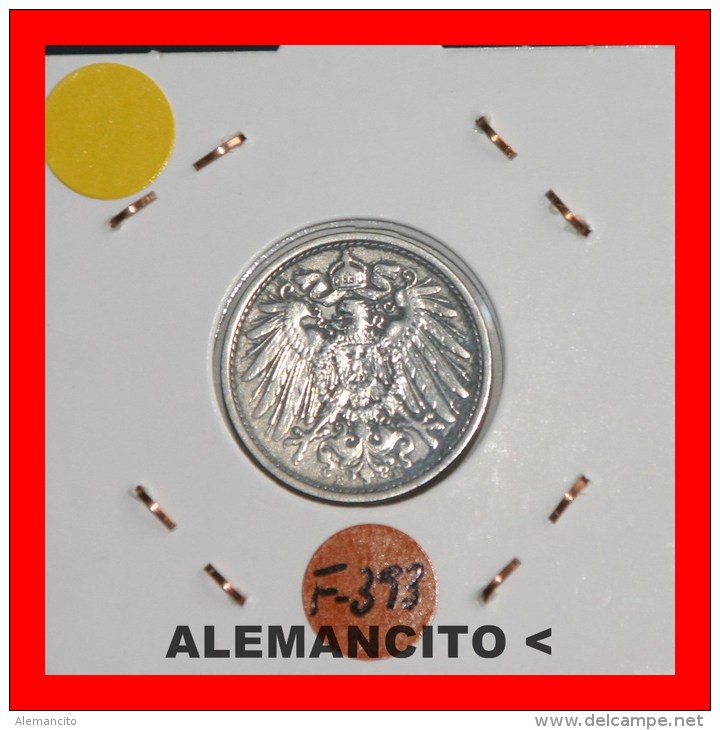 ALEMANIA -  IMPERIO  -  DEUTSCHES REICH  -  1909-E - 5 Pfennig