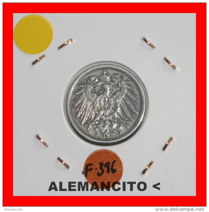 ALEMANIA -  IMPERIO  -  DEUTSCHES REICH  -  1911-A - 5 Pfennig