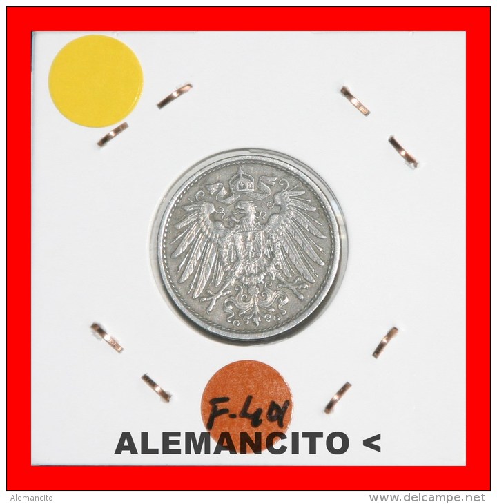 ALEMANIA -  IMPERIO  -  DEUTSCHES REICH  -  1912-G - 5 Pfennig