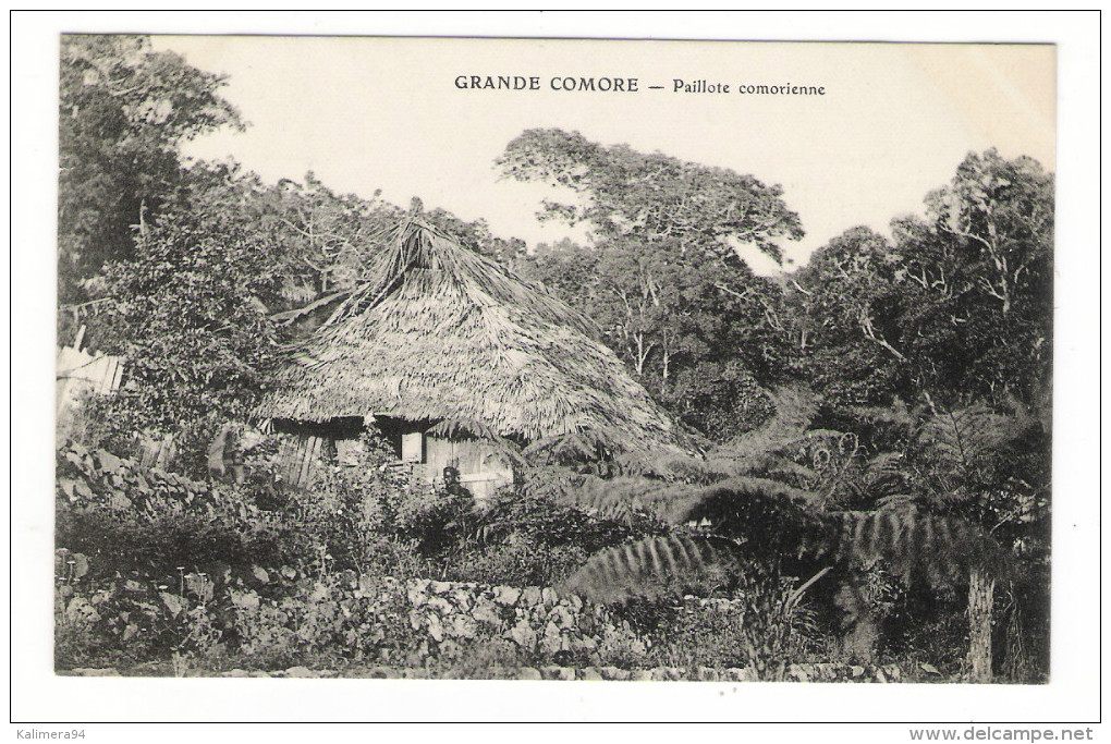 MAYOTTE  ( Archipel Des Comores ) /  GRANDE  COMORE  /  PAILLOTE  COMORIENNE - Comoren