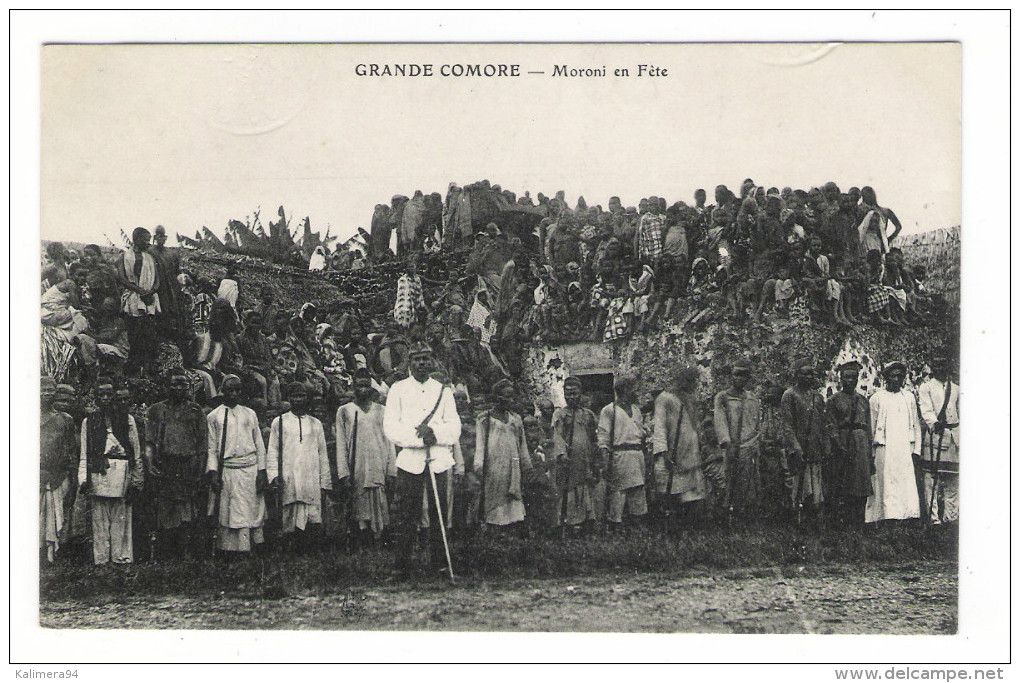 MAYOTTE  ( Archipel  Des  Comores ) /  GRANDE  COMORE  /  MORONI  EN  FÊTE - Comores