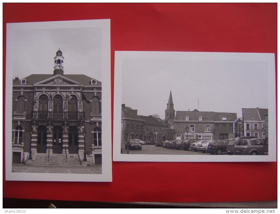 Lot De 4 Cartes De LE ROEULX ( Grand'Place 2010/ Hôtel De Ville 2010/ Château De Croy Solre ) - Le Roeulx