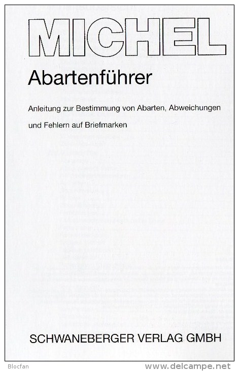 Abarten-Führer MICHEL 2008 Neu 10€ Anleitung Bestimmung Abarten/Fehlern Special Catalogue Germany ISBN 978-3-87858-159-8 - Material Und Zubehör