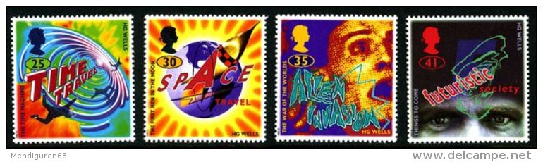 GB 1995 SCIENCE FICTION SET OF 4 SG 1878-81 MI 1576-79 SC 1616-19 IV 1822-1825 - Unused Stamps