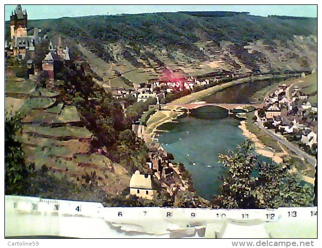 GERMANY  VUE AUS COCHEM MOSEL   VB1960  FB6951 - Cochem