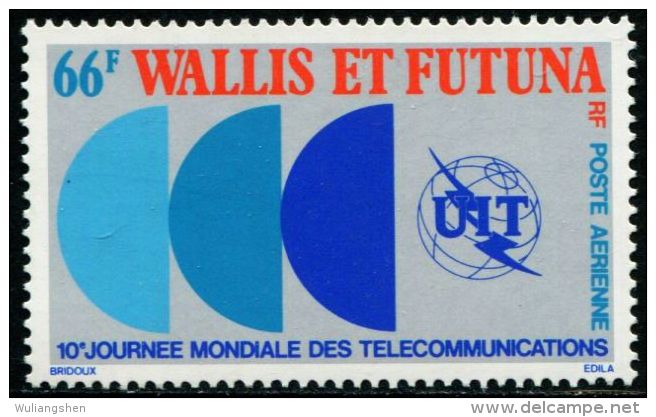 FN1369 Wallis Futuna 1978 Telecommunication Day 1v MNH - Unused Stamps