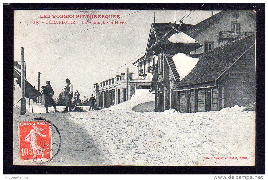 88 GERARDMER - La Schlucht En Hiver - Gerardmer