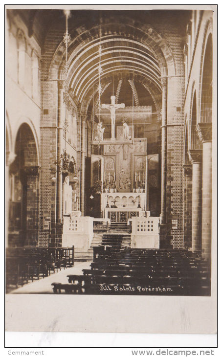 PETERSHAM -  ALL SAINTS CHURCH INTERIOR - Surrey