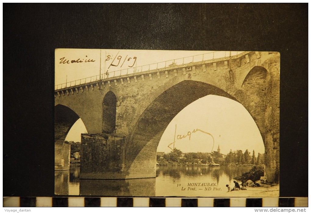 CPA 82,  MONTAUBAN,  Le Pont , 50, ND - Montauban