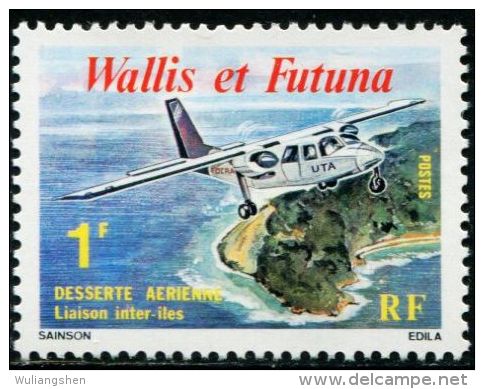 FN1417 Wallis Futuna 1979 Aircraft 1v MNH - Neufs