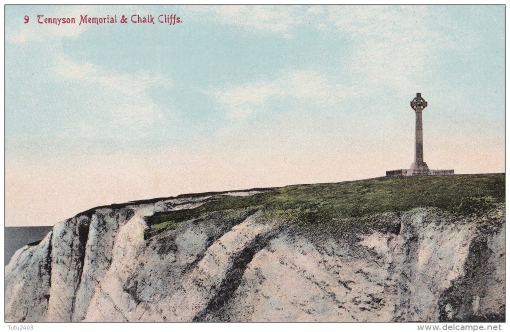 9 TENNYSON MEMORIAL  CHALK CLIFFS - Sonstige & Ohne Zuordnung