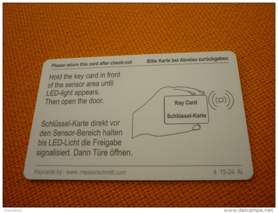 Austria - Wien Star Inn Premium Hotel Room Key Card - Origine Inconnue