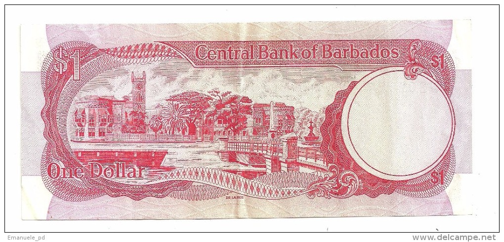 Barbados 1 Dollar 1973 .J. - Barbados