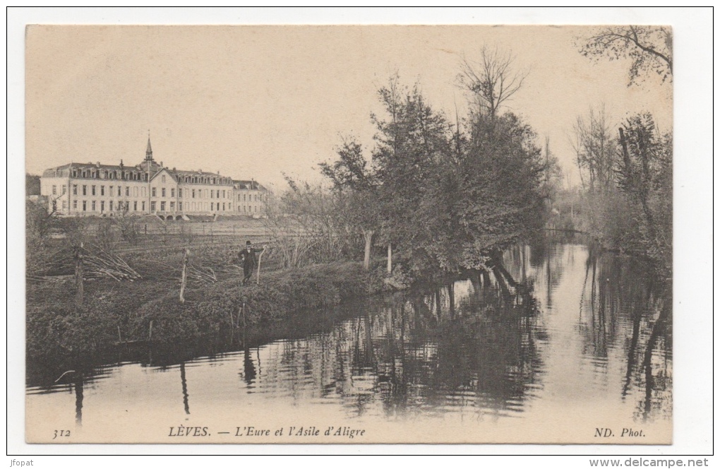 28 EURE ET LOIR - LEVES L'Eure Et L'Asile D'Aligre - Lèves