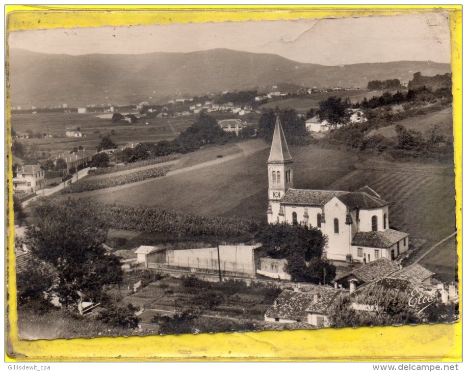 - URRUGNE C/ Hendaye - BEHOBIE - Eglise De Béhobie - Vue Sur HENDAYE Et FONTARABIE - Béhobie