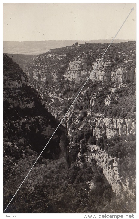 Photo Originale Format Carte Postale Gorges Du Verdon Vers 1920 - Lieux