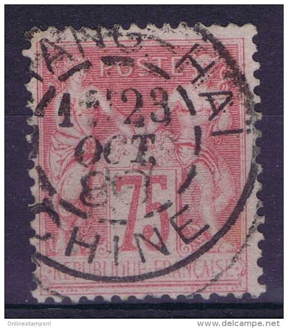 Chine:  Precurseur  Yv Nr 81   CAD Shanghai - Usati