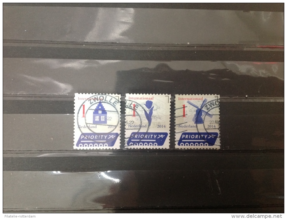 Nederland / The Netherlands - Serie Nederlandse Iconen Internationaal 2014 Rare! - Used Stamps