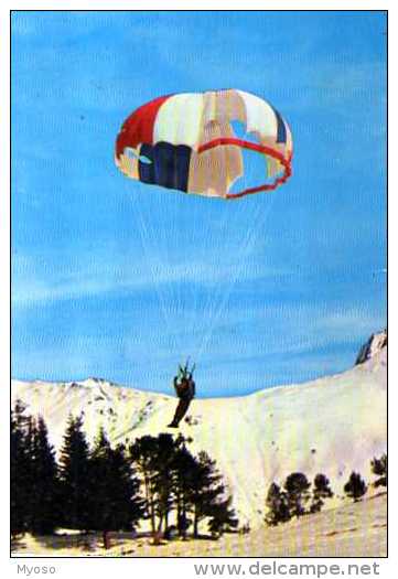 Parachutiste En Montagne, Photo Dujardin - Fallschirmspringen