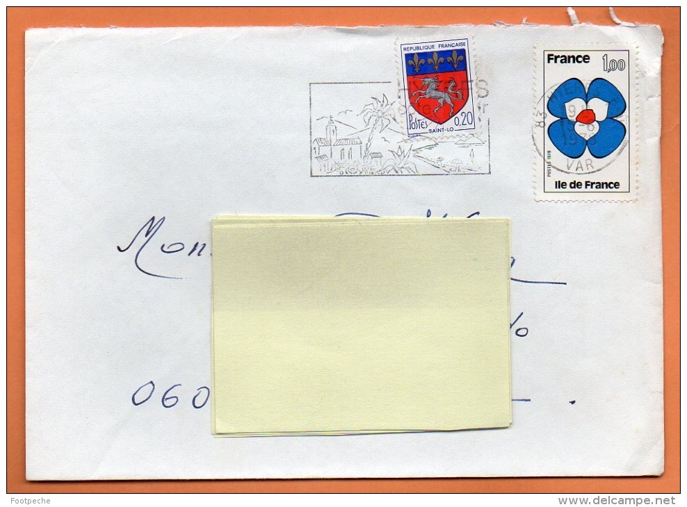 MAURY N° 1995   ILE DE FRANCE     Lettre Entière N° M 346 - 1961-....