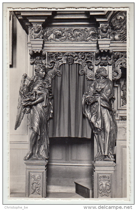 Poperinge St Bertinuskerk Fotokaart Van Kuntschatten, Op Agfa Papier. Reeks Privé Foto´s (pk22688) - Poperinge