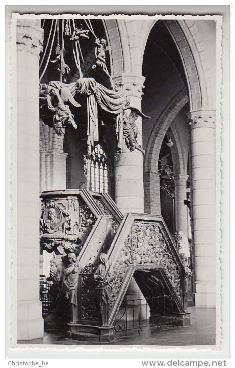 Poperinge St Bertinuskerk Fotokaart Van Kuntschatten, Op Agfa Papier. Reeks Privé Foto´s (pk22696) - Poperinge