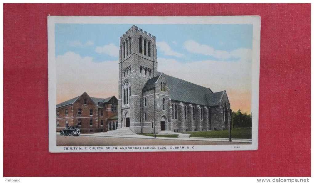 - North Carolina> Durham  Trinity  Church   & Sunday School Bldg.-------- Ref     ==--2055 - Durham